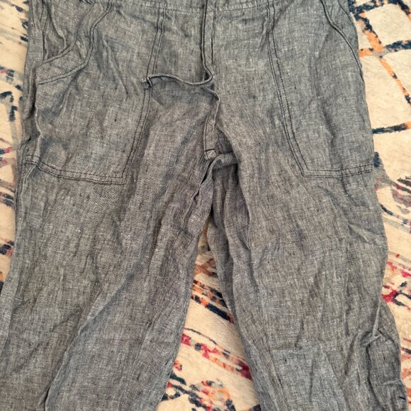 Athleta linen ankle pants - Picture 3 of 10